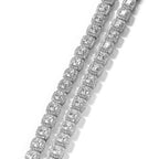 Zircon Hip Hop Necklace 7mm Gold Plated Rock Candy Chain nowadaysfashion