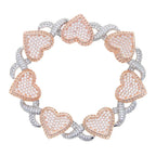 Zircon Infinity Heart Necklace nowadaysfashion