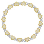 Zircon Infinity Heart Necklace nowadaysfashion