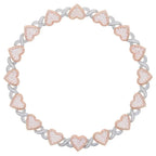Zircon Infinity Heart Necklace nowadaysfashion